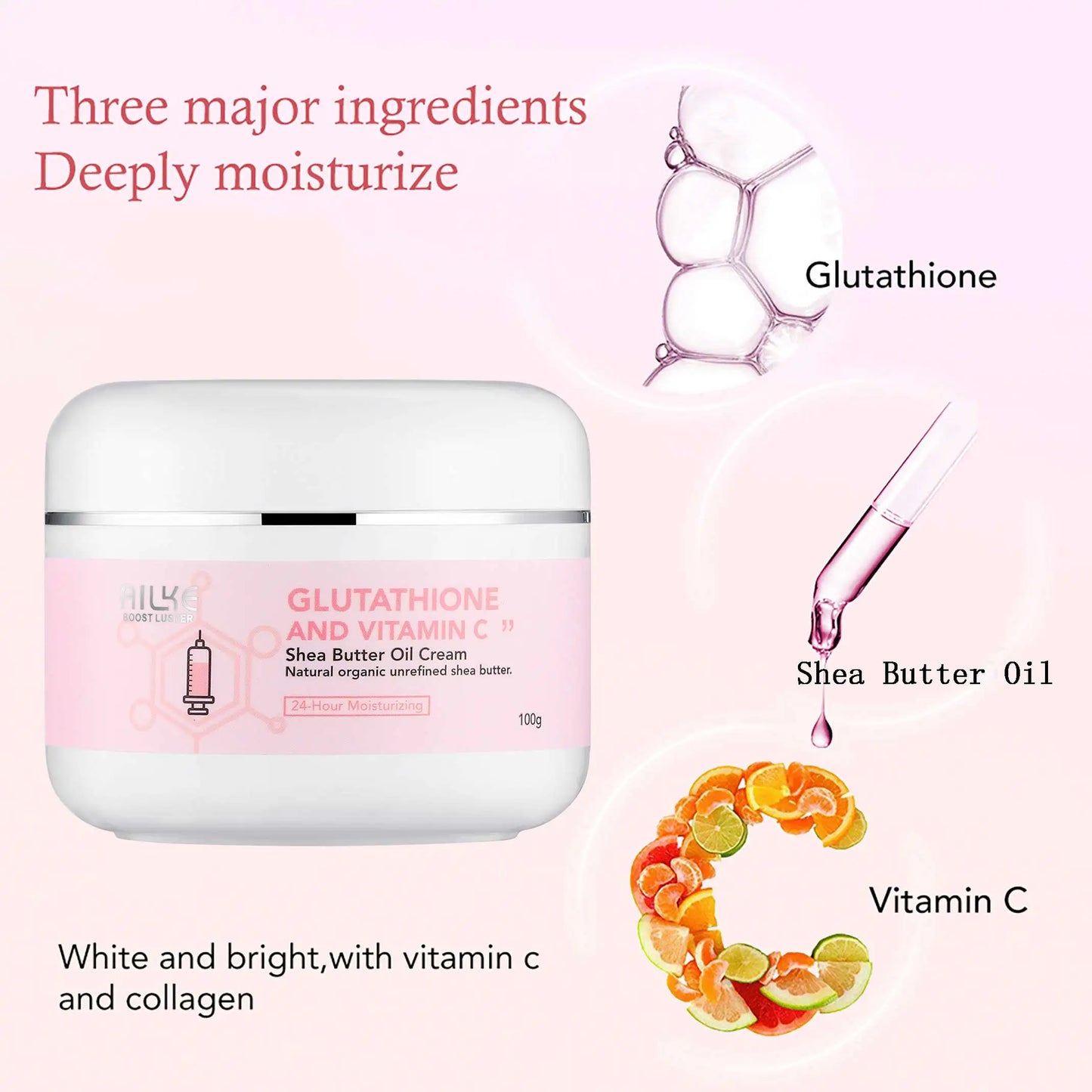 Ailke Whitening Cream For Face And Body Hydration Repair