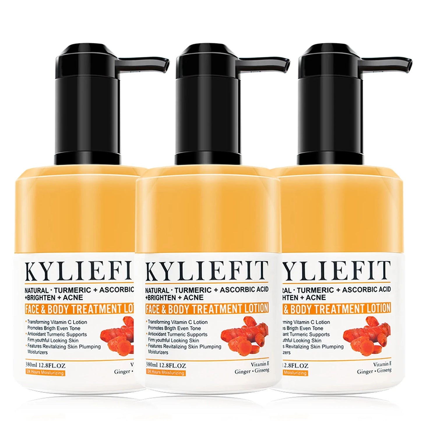 AILKE Organic Turmeric Skin Care Set for Acne and Skin Tone