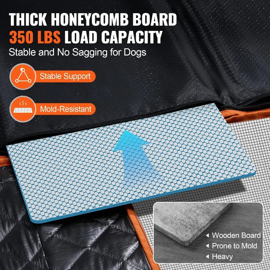 VEVOR Waterproof Dog Car Seat Cover for SUVs and Trucks
