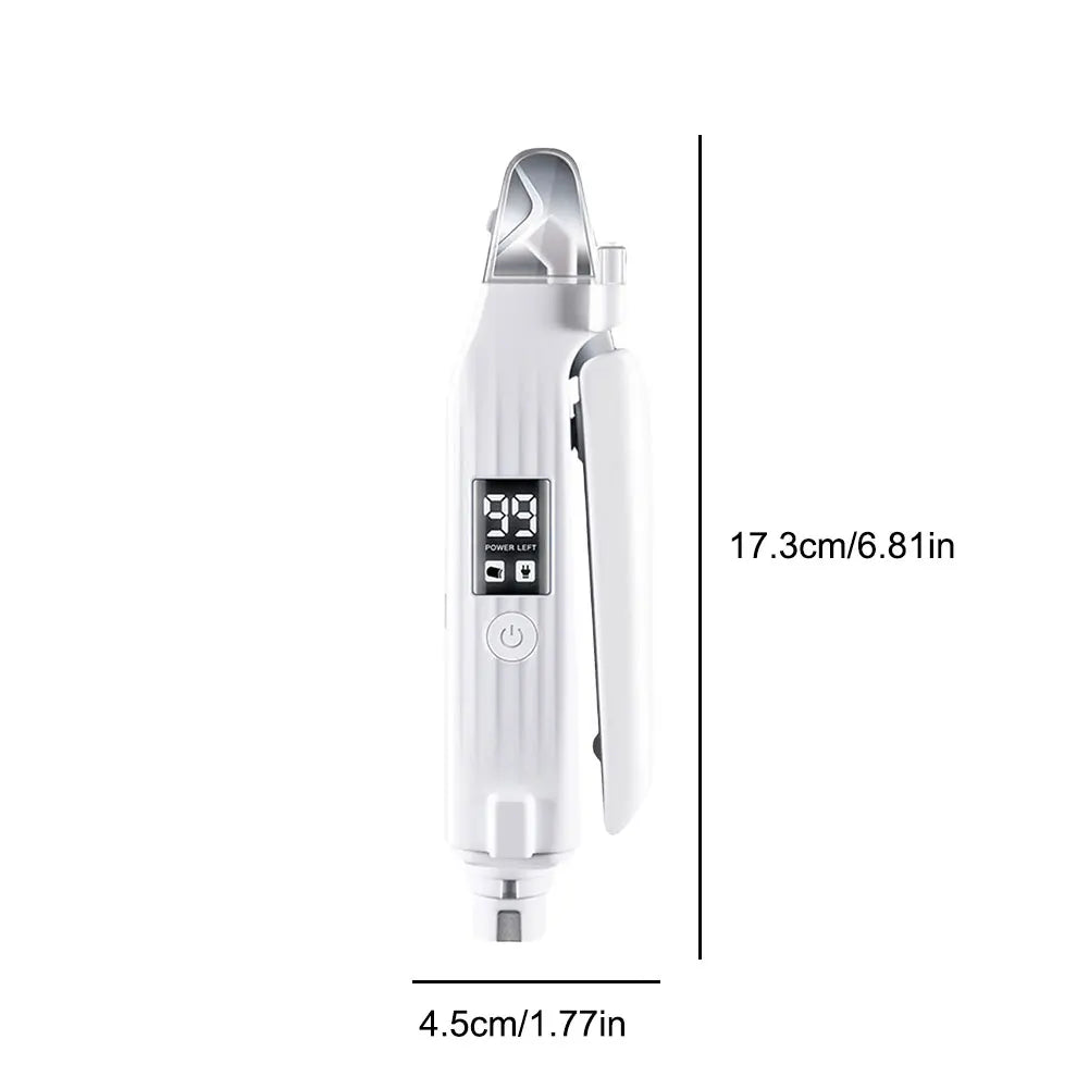 2 in 1 Electric Dog Nail Grinder and Clipper with LED Light