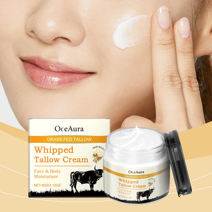 Oceaura Beef Tallow Honey Hydrating Moisturizer For Skin