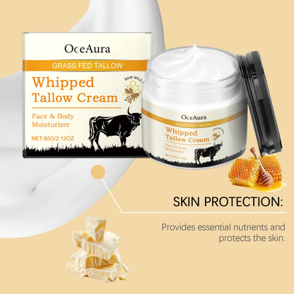 Oceaura Beef Tallow Honey Hydrating Moisturizer For Skin
