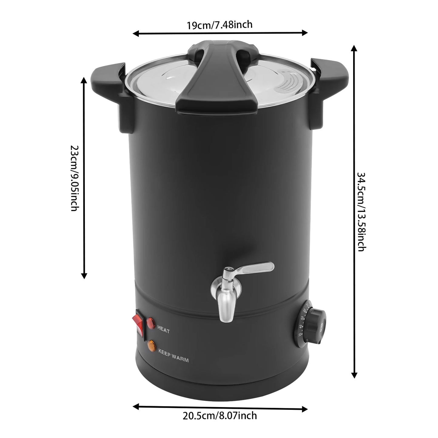 Electric Wax Melter for DIY Candle Making and Beauty Treatments