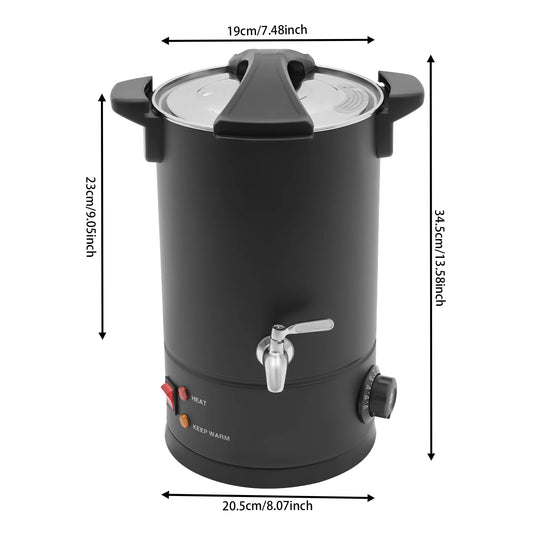 Electric Wax Melter for DIY Candle Making and Beauty Treatments
