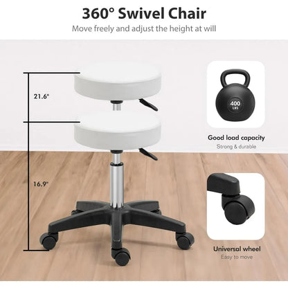Multi-Purpose Massage Salon Chair and Hydraulic Stool Combo