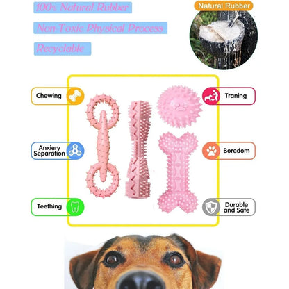 Interactive Chew Toys for Small Puppies and Teething Relief