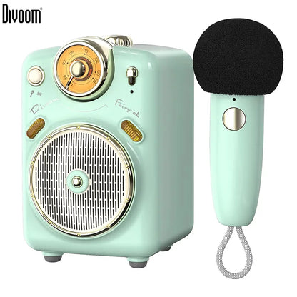 Divoom Fairy-OK Mini Karaoke Speaker with Voice Change Feature