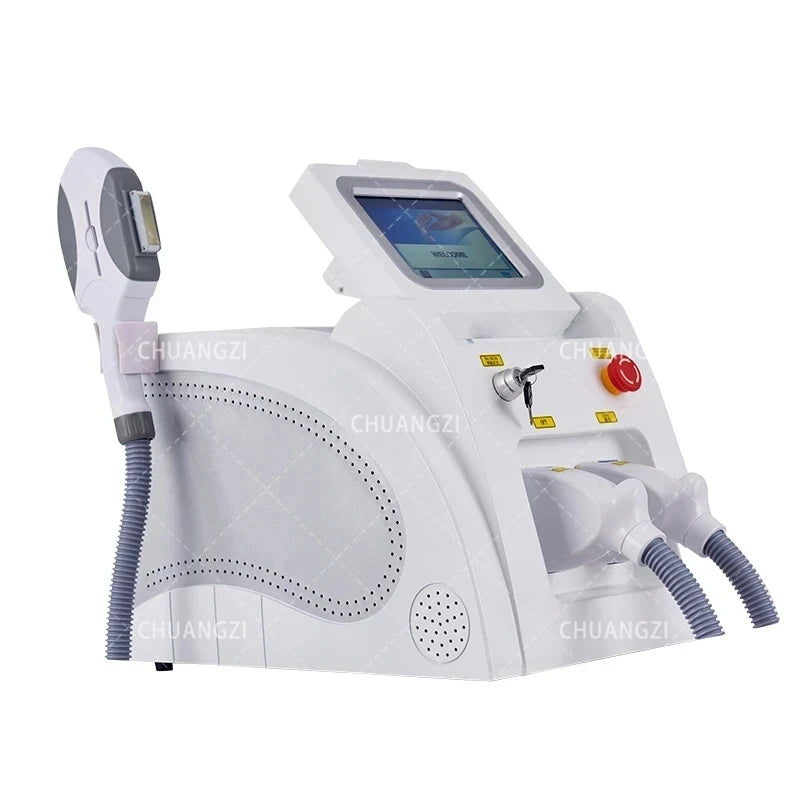 Professional 2-in-1 Laser Hair Removal and Tattoo Removal Machine