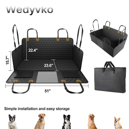 Back Seat Extender Dog Car Hammock for Ultimate Comfort