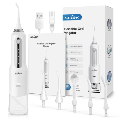 Sejoy Rechargeable Oral Irrigator for Effective Dental Care