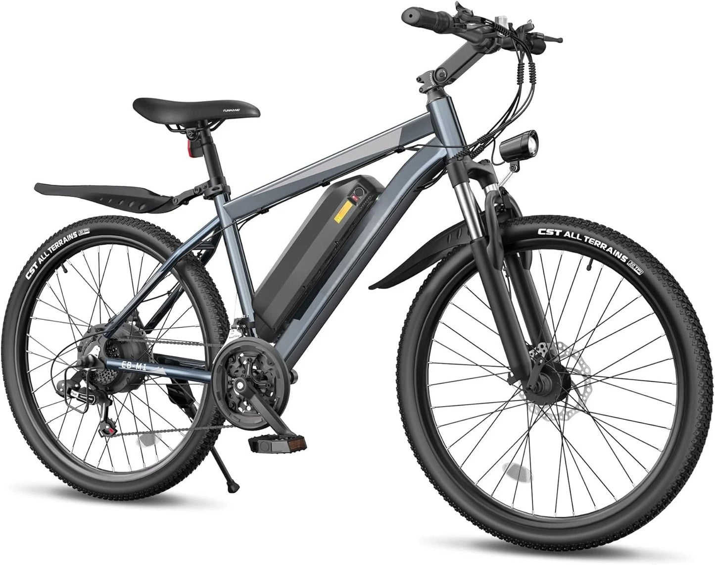 Powerful Commuter Electric Bike with Adjustable Features and Speed