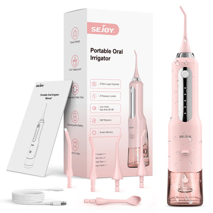 Sejoy Rechargeable Oral Irrigator for Effective Dental Care