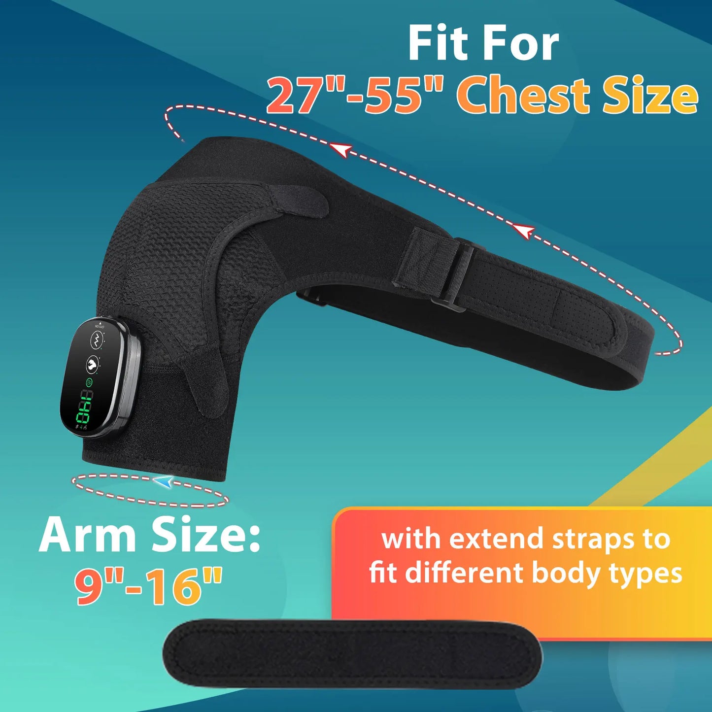 Electric Heating Pad Massager for Arthritis Pain Relief Therapy