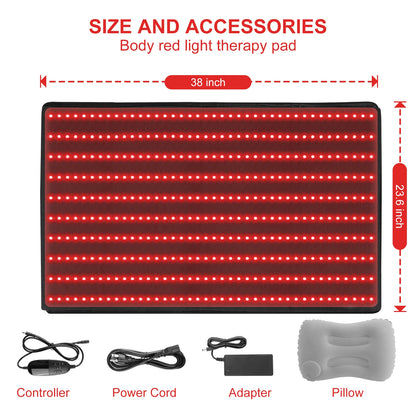 Red Light Therapy Mat for Full Body Relaxation and Recovery