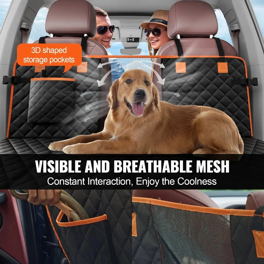 VEVOR Waterproof Dog Car Seat Cover for SUVs and Trucks