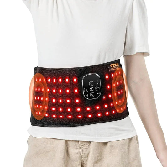 Red Light Therapy Belt for Waist 660nm 850nm 105 LEDs for Pain Relief
