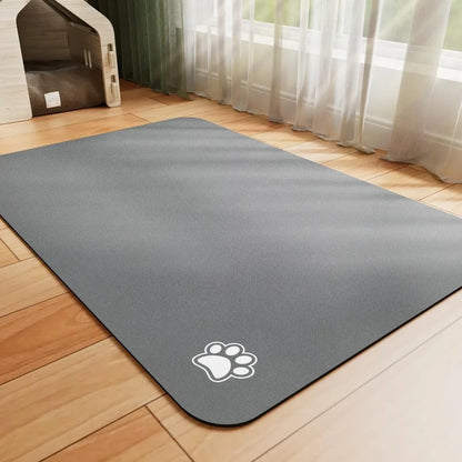 Absorbent Pet Feeding Mat for Easy Cleanups and Quick Drying