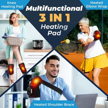 Wireless Electric Heating Brace for Shoulder and Knee Support