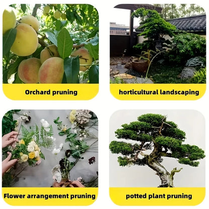 Versatile 3 Piece Garden Tool Set for Pruning and Arranging