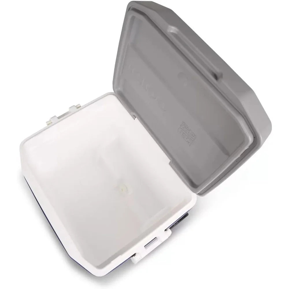 Portable Insulated Ice Cooler with Wheels for Outdoor Adventures