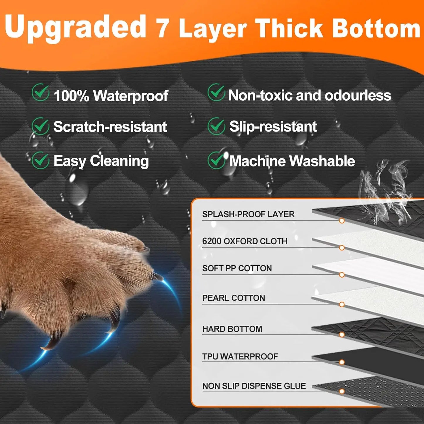 Back Seat Extender Dog Car Hammock for Ultimate Comfort