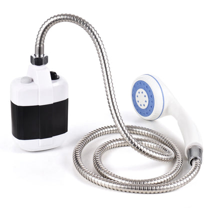 Portable USB Rechargeable Shower Pump for Camping and Cleaning