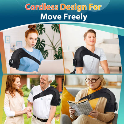 Electric Heating Pad Massager for Arthritis Pain Relief Therapy