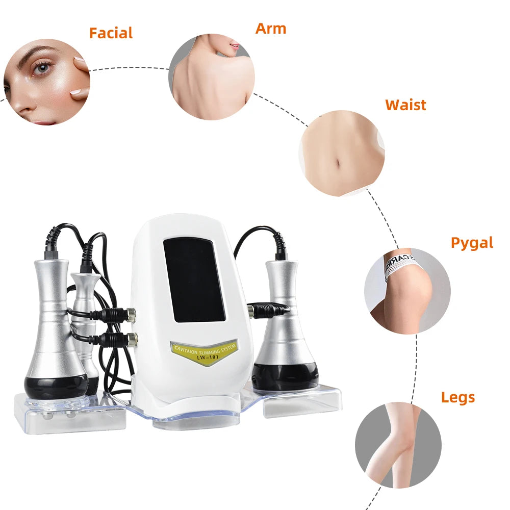 3 In 1 Beauty Slimming Massager and Cavitation Machine