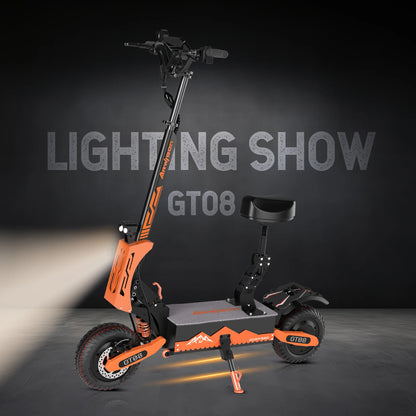 Arwibon Dual Motor Electric Scooter with Off-Road Tires