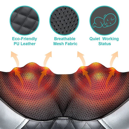 Medcursor Electric Neck And Back Massage Pillow for Relaxation