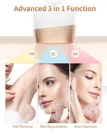 IPL Hair Removal Laser for Permanent Painless Hair Removal