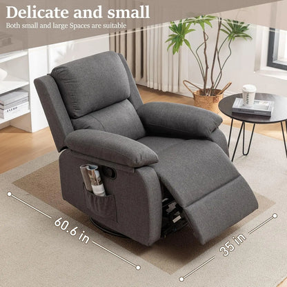Swivel Rocker Recliner Chair for Comfort and Relaxation