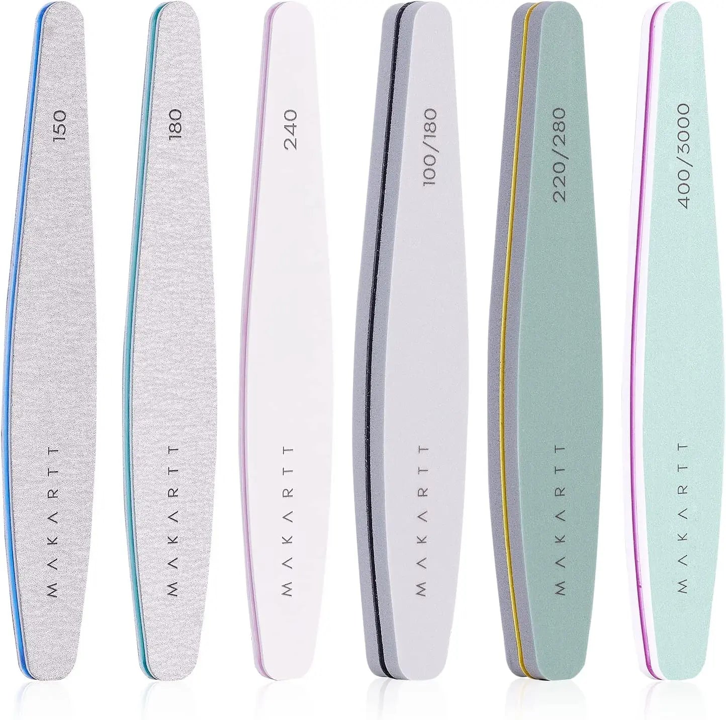 Makartt Professional Nail File and Buffer Set for Acrylic Nails