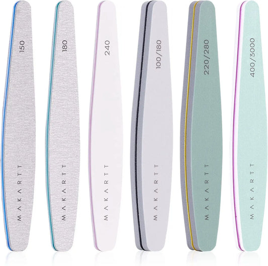 Makartt Professional Nail File and Buffer Set for Acrylic Nails