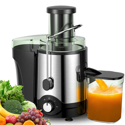 VAVSEA 600W Juicer Machine for Fresh Fruit and Vegetable Juice