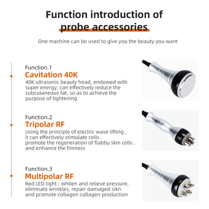Miss Queeny 3-in-1 Cavitation Machine for Skin Rejuvenation
