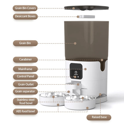PAPIFEED Smart Automatic Cat and Dog Food Dispenser