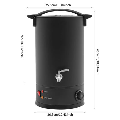 Electric Wax Melter for DIY Candle Making and Beauty Treatments