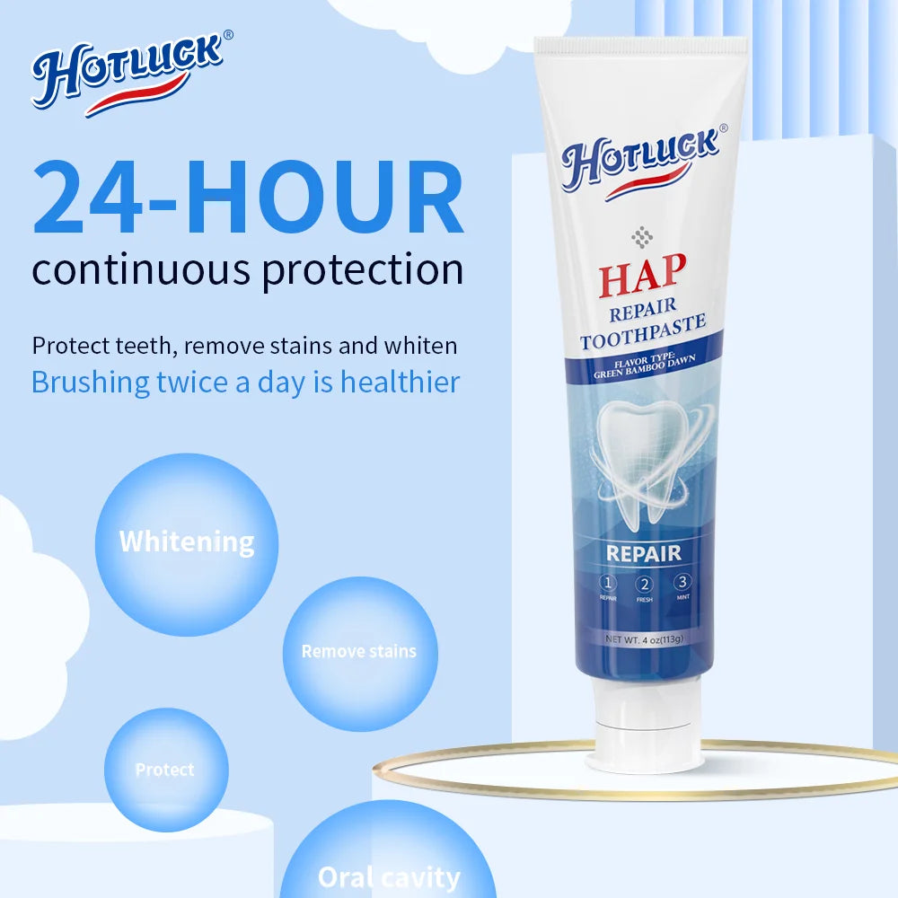 Fluoride Free Nano Hydroxyapatite Toothpaste for Sensitive Whitening Relief