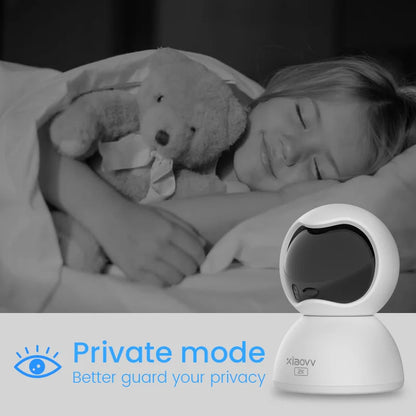 Smart Wireless Indoor Security Camera with Auto Tracking Feature