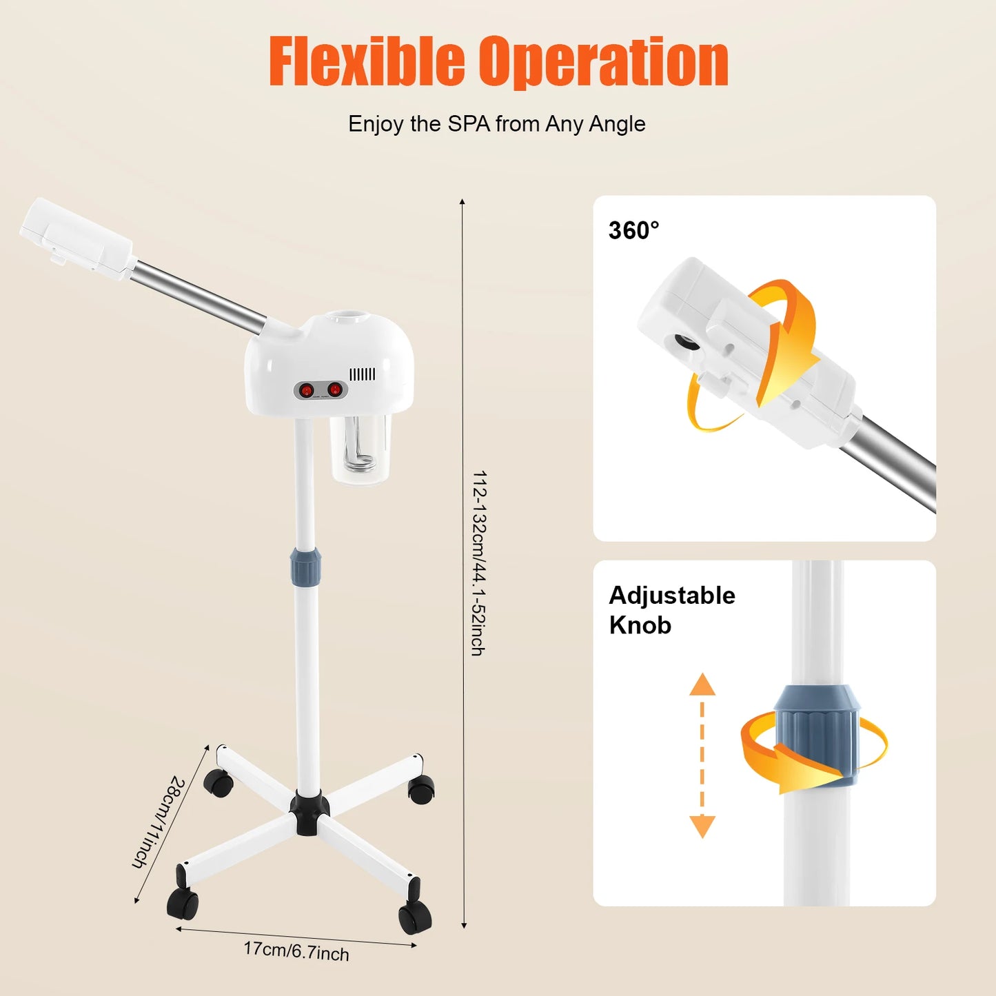 Professional Facial Steamer for Spa and Salon Skin Care