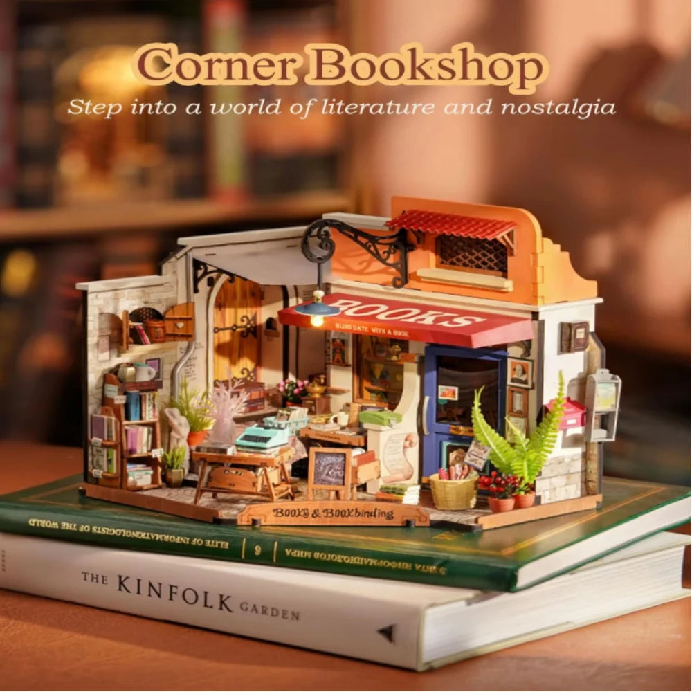 Robotime Rolife Becka's Baking House DIY Miniature Dollhouse Kit