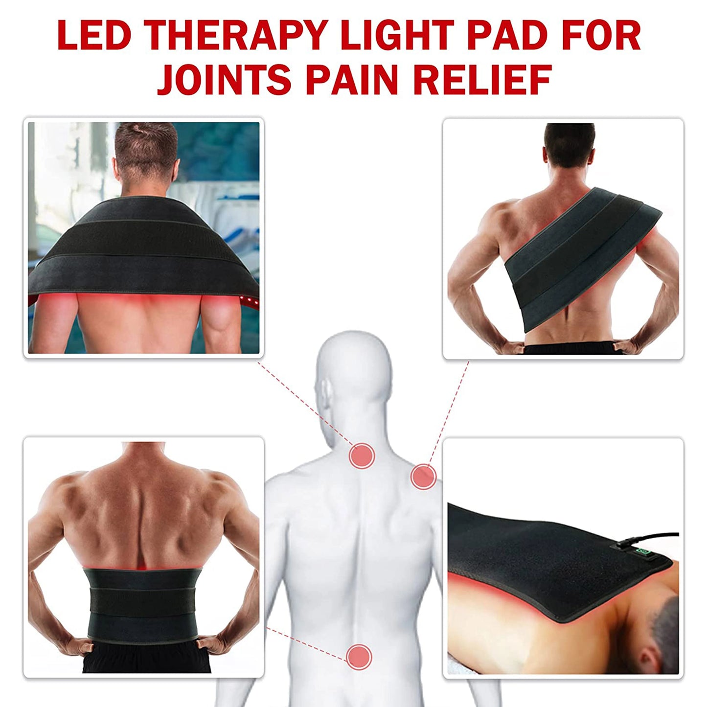 Red Light Therapy Mat for Full Body Relaxation and Healing