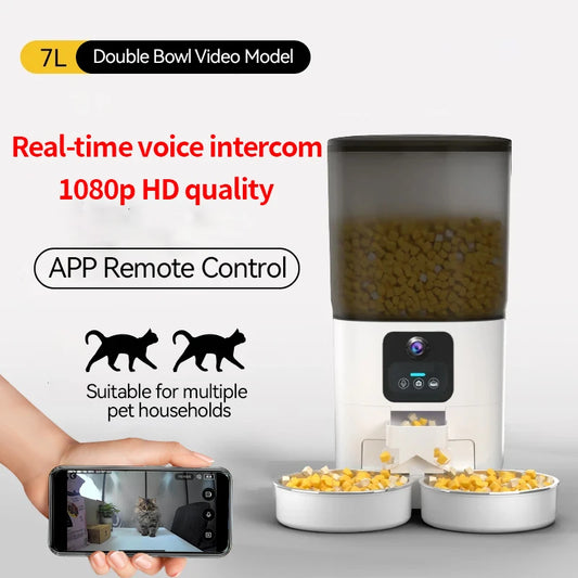 PAPIFEED Smart Automatic Cat and Dog Food Dispenser