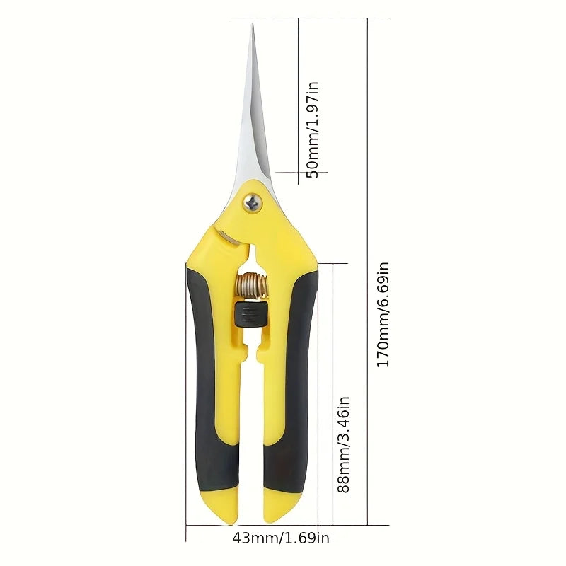 Versatile 3 Piece Garden Tool Set for Pruning and Arranging