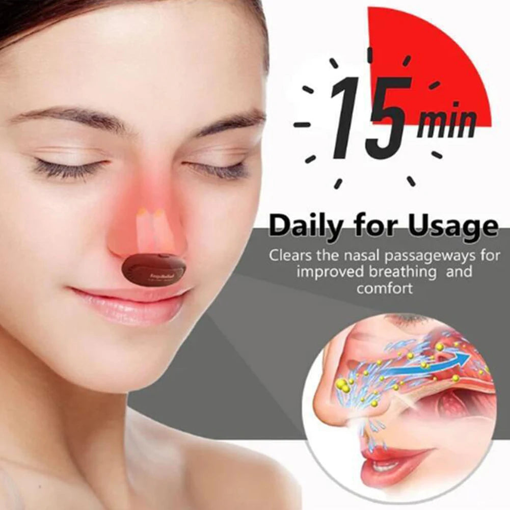 Portable Infrared Nose Care Therapy Device for Nasal Relief