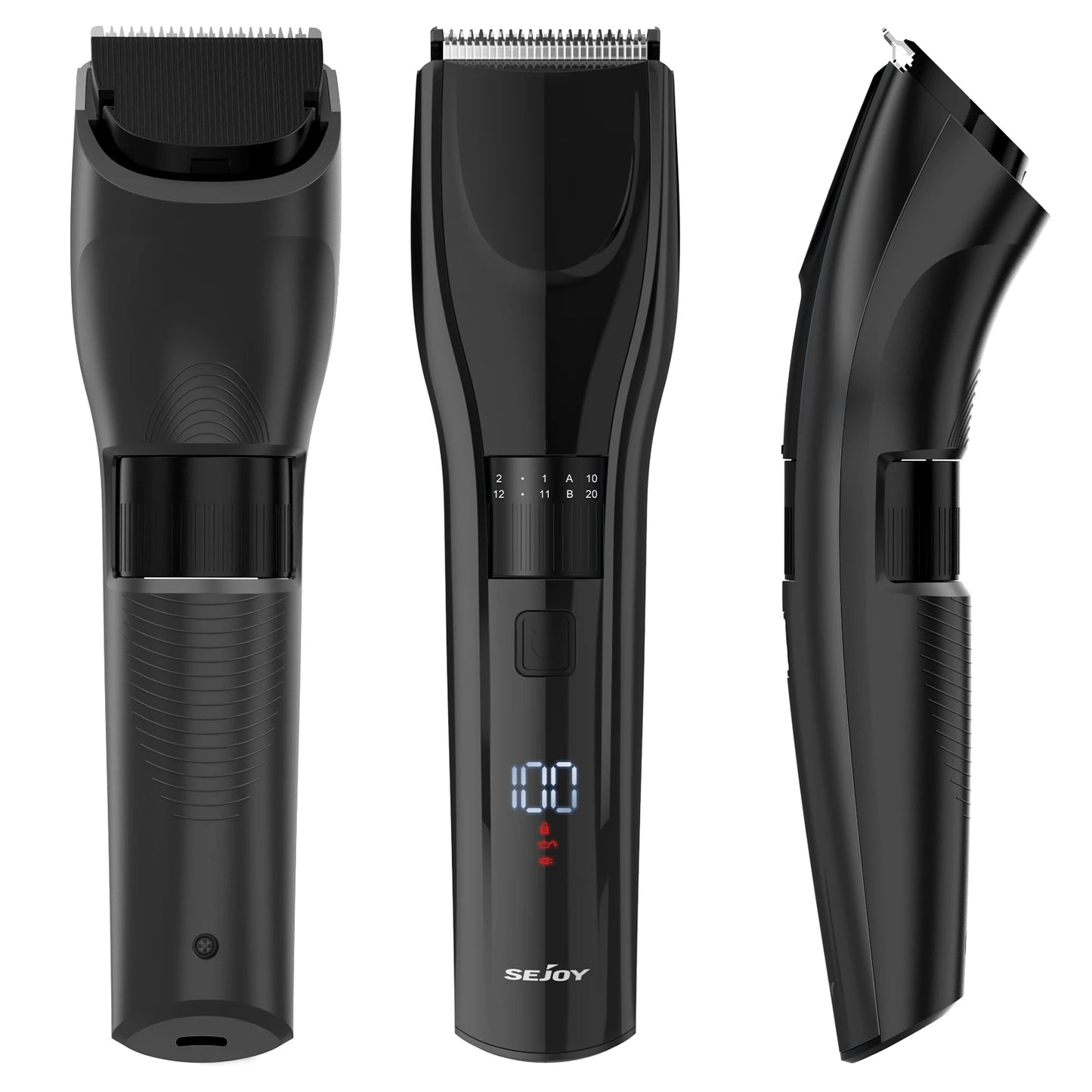 Sejoy Rechargeable Hair Trimmer With LED Display For All Users