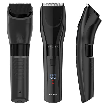 Sejoy Rechargeable Hair Trimmer With LED Display For All Users