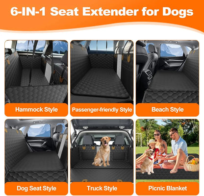 Back Seat Extender Dog Car Hammock for Ultimate Comfort