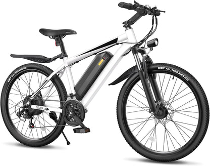 Powerful Commuter Electric Bike with Adjustable Features and Speed
